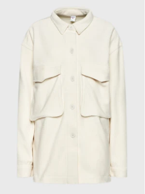 Reebok Kurtka przejściowa Winter HG1183 Écru Oversize