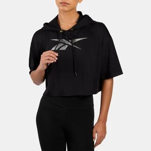 Reebok - Lab Women's Cropped Hoodieunisex, Black, Size: