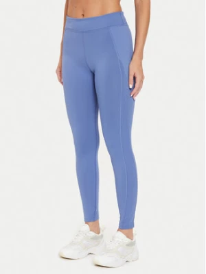 Reebok Legginsy Lux Contour Tight 100076337 Niebieski Slim Fit