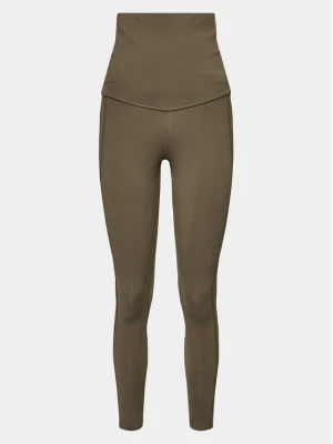 Reebok Legginsy Lux Maternity IM4064 Zielony Fitted Fit