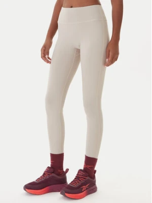 Reebok Legginsy RK25311CCW Beżowy Slim Fit