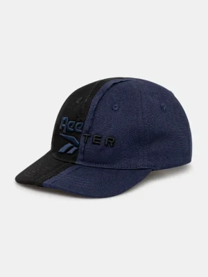 Reebok LTD czapka z daszkiem bawełniana Paneled Cap kolor czarny z aplikacją RMLB00BC99FAB0011046