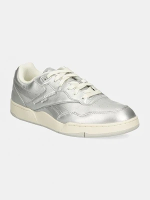 Reebok LTD sneakersy skórzane BB 4000 II kolor srebrny RMIA04OC99LEA0027272