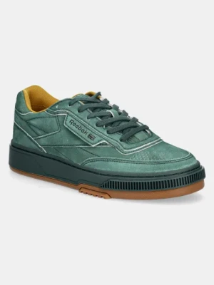 Reebok LTD sneakersy skórzane Club C LTD kolor zielony RMIA04DC99LEA00I5254