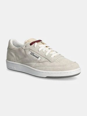 Reebok LTD sneakersy zamszowe JJJJound Club C 85 kolor szary RMIA04VC99LEA0033C01