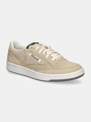 Reebok LTD x JJJJound Club C 85 sneakersy kolor beżowy RMIA04VC99LEA0036101