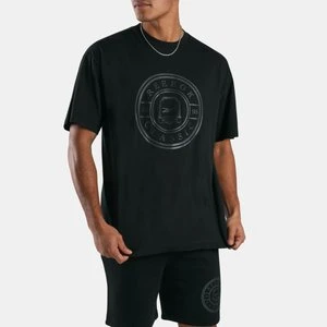 Reebok - Men's Crest T-Shirt, male, Black, Size:
