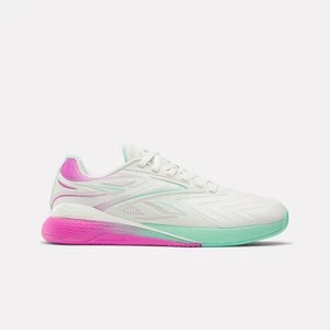 Reebok - Nano X5 Edge Women's Shoesunisex, Chalk/Virtual Pink/Atomic Aqua, Size: