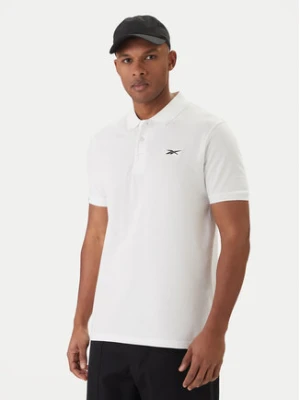 Reebok Polo Breen RK25562CCM Biały Regular Fit