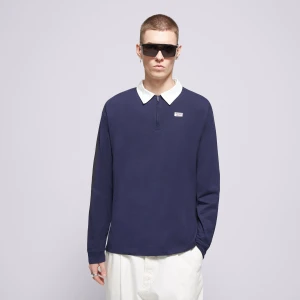 Reebok Polo Court Sport Quarter Zip granatowy