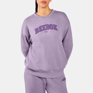 Reebok - Prep Chenille Crew Women's Sweatshirtunisex, Dream Purple, Size: