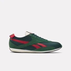 Reebok - R400 Unisex Sneakersunisex, Dark Green/Forest Green/Flash Red, Size: