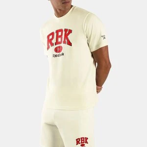 Reebok - RBK Collegiate T-Shirtunisex, Vintage Chalk, Size: