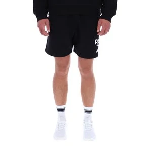 Reebok - Reebok Identity 1-Color Logo Fleece Shortsunisex, Black, Size: