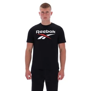 Reebok - Reebok Identity 2-Color Logo T-Shirtunisex, Black, Size: