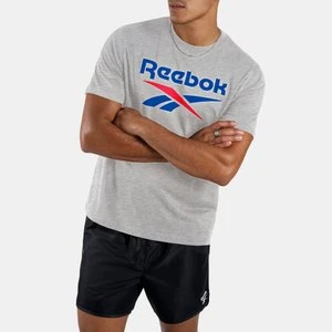 Reebok - Reebok Identity 2-Color Logo T-Shirtunisex, Light Grey Marl, Size: