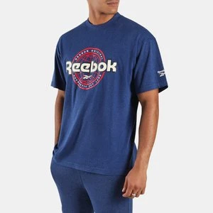 Reebok - Reebok World T-Shirtunisex, Navy Marl, Size: