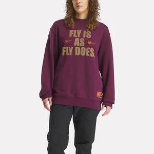 Reebok - Reebok x Walker Wear Crew Sweatshirtunisex, Purple, Size: