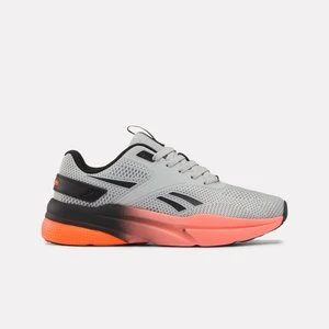 Reebok - Relora Men's Running Shoes, male, Grey 1/Flash Orange/Black, Size: