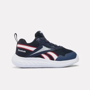 Reebok - Rush Runner 5 Elastic Lace Infant's Shoesunisex, Vectornavy/White/Vectorred, Size: