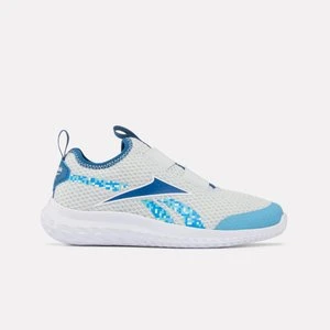 Reebok - Rush Runner Slip-On Kid's Shoesunisex, Ice Blue/Warped Blue/Athletic Blue, Size: