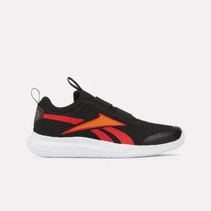 Reebok - Rush Runner Slip-On Kid's Sneakersunisex, Black/Arenaorange/Sportred, Size: