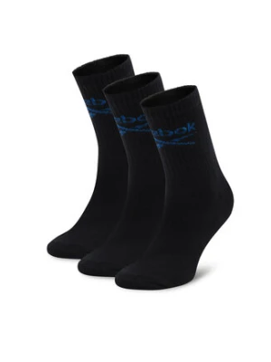 Reebok Skarpety długie R0258-SS24 (3-pack) Czarny