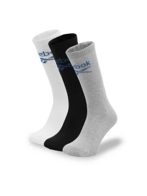 Reebok Skarpety długie R0258-SS24 (3-pack) Kolorowy