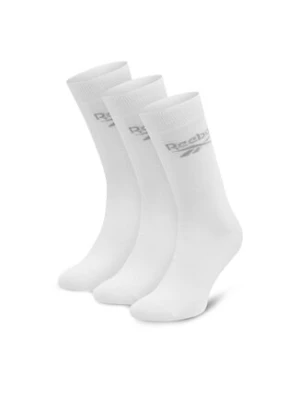 Reebok Skarpety długie R0367-SS24 (3-pack) Biały
