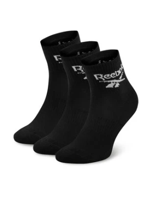 Reebok Skarpety długie R0427-SS24 (3-pack) Czarny
