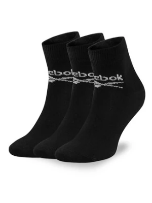 Reebok Skarpety długie R0429-SS24 (3-pack) Czarny