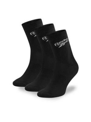 Reebok Skarpety długie R0452-SS24 (3-pack) Czarny