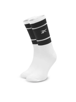 Reebok Skarpety wysokie unisex CL Basketball Sock HC1906 Biały
