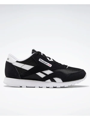 Reebok Skórzane sneakersy "CL Nylon" w kolorze czarnym rozmiar: 37