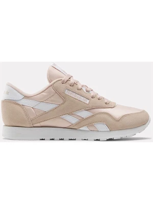 Reebok Skórzane sneakersy "Clasic Nylon" w kolorze jasnoróżowym rozmiar: 39