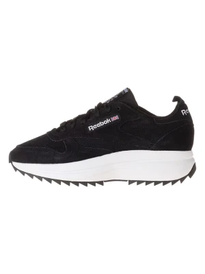 Reebok Skórzane sneakersy "Classic Leather" w kolorze czarnym rozmiar: 35,5