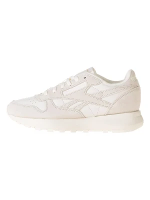 Reebok Skórzane sneakersy "Classic Leather" w kolorze kremowym rozmiar: 35,5