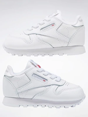 Reebok Skórzane sneakersy "Classic" w kolorze białym rozmiar: 26