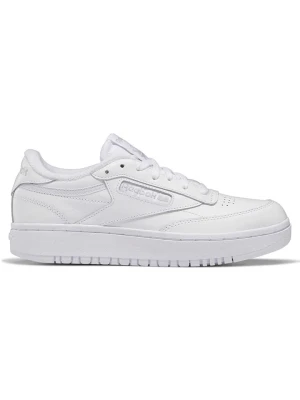 Reebok Skórzane sneakersy "Club B Double" w kolorze białym rozmiar: 40,5