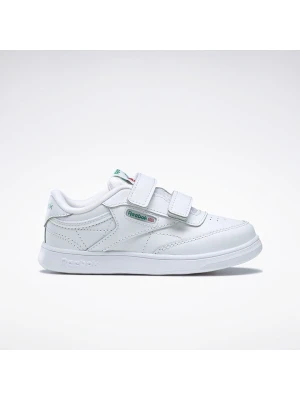 Reebok Skórzane sneakersy "Club C 2v" w kolorze białym rozmiar: 25