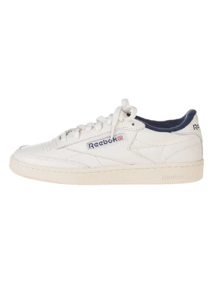 Reebok Skórzane sneakersy "Club C 85 Vintage" w kolorze kremowo-granatowym rozmiar: 45, 5