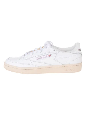 Reebok Skórzane sneakersy "Club C 85 Vintage" w kolorze kremowym rozmiar: 40