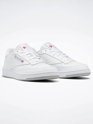 Reebok Skórzane sneakersy "Club C 85" w kolorze białym rozmiar: 37,5