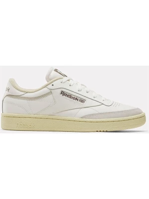 Reebok Skórzane sneakersy "Club C 85" w kolorze białym rozmiar: 43