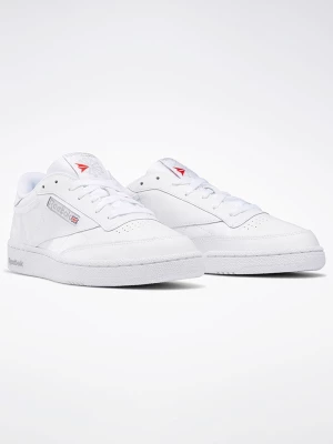 Reebok Skórzane sneakersy "Club C 85" w kolorze białym rozmiar: 41