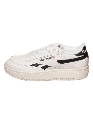 Reebok Skórzane sneakersy "Club C Double Reveng" w kolorze biało-czarnym rozmiar: 38,5
