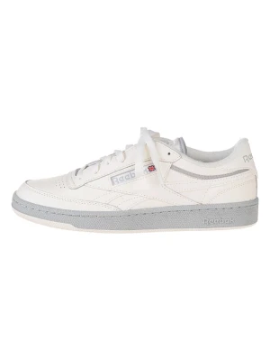 Reebok Skórzane sneakersy "Club C Revenge Vintage" w kolorze biało-szarym rozmiar: 42, 5