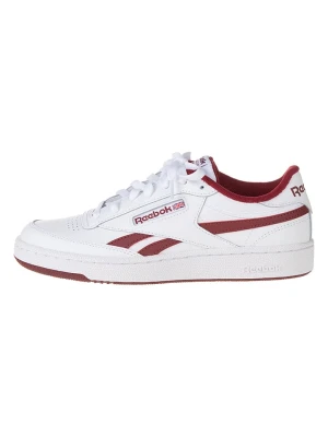 Reebok Skórzane sneakersy "Club C Revenge" w kolorze biało-czerwonym rozmiar: 40, 5