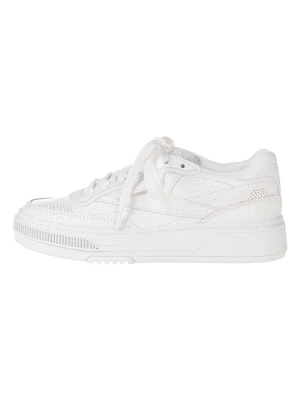 Reebok Skórzane sneakersy "Club C" w kolorze białym rozmiar: 36