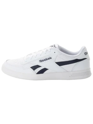 Reebok Skórzane sneakersy "Court Advance" w kolorze biało-granatowym rozmiar: 42,5